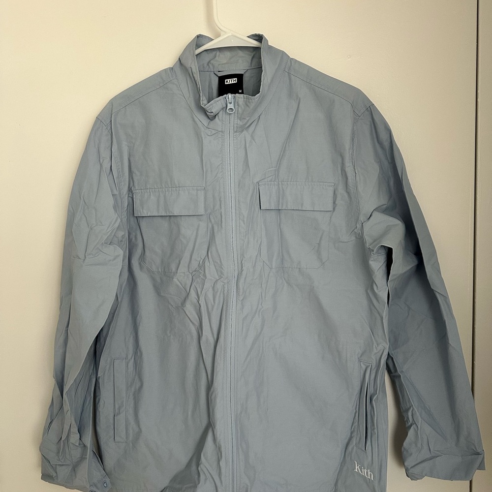 Kith Blue Lightweight Shirt Jacket